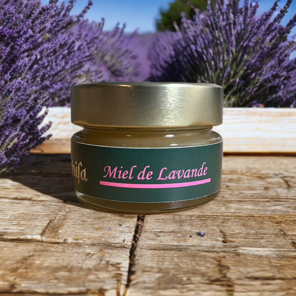 Raw lavender honey