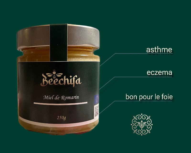 Beechifa - Miel de romarin crémeux