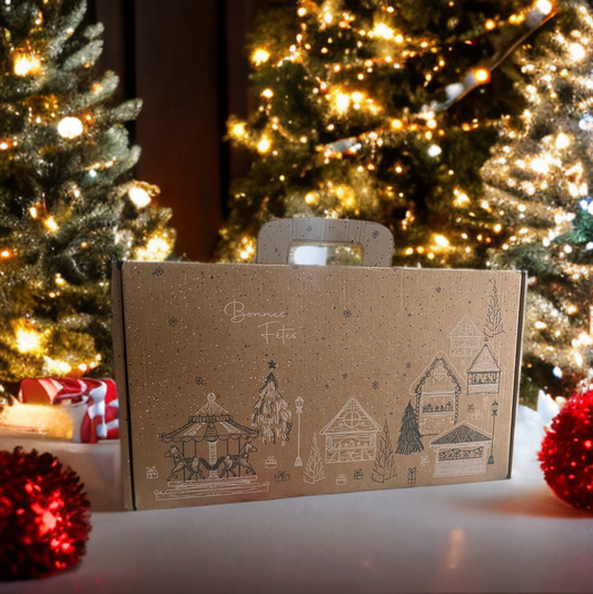 Valisette village de Noël